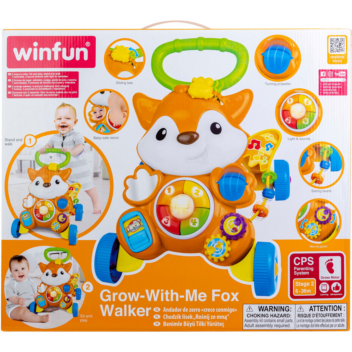 Winfun Grow With Me Fox Walker - Image 5 of 5