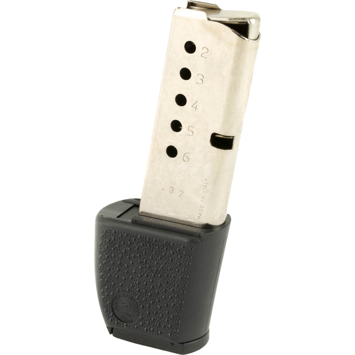 North American Arms Magazine 32 ACP Fits NAA Guardian 10 Rnd w/Extension Steel Slvr - Image 2 of 2