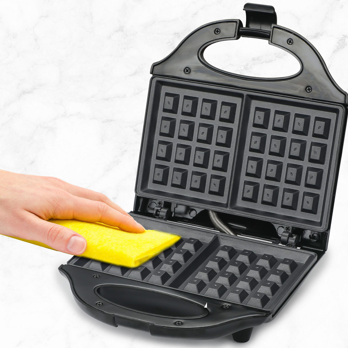 Commercial Chef Nonstick Mini Waffle Maker - Image 2 of 7