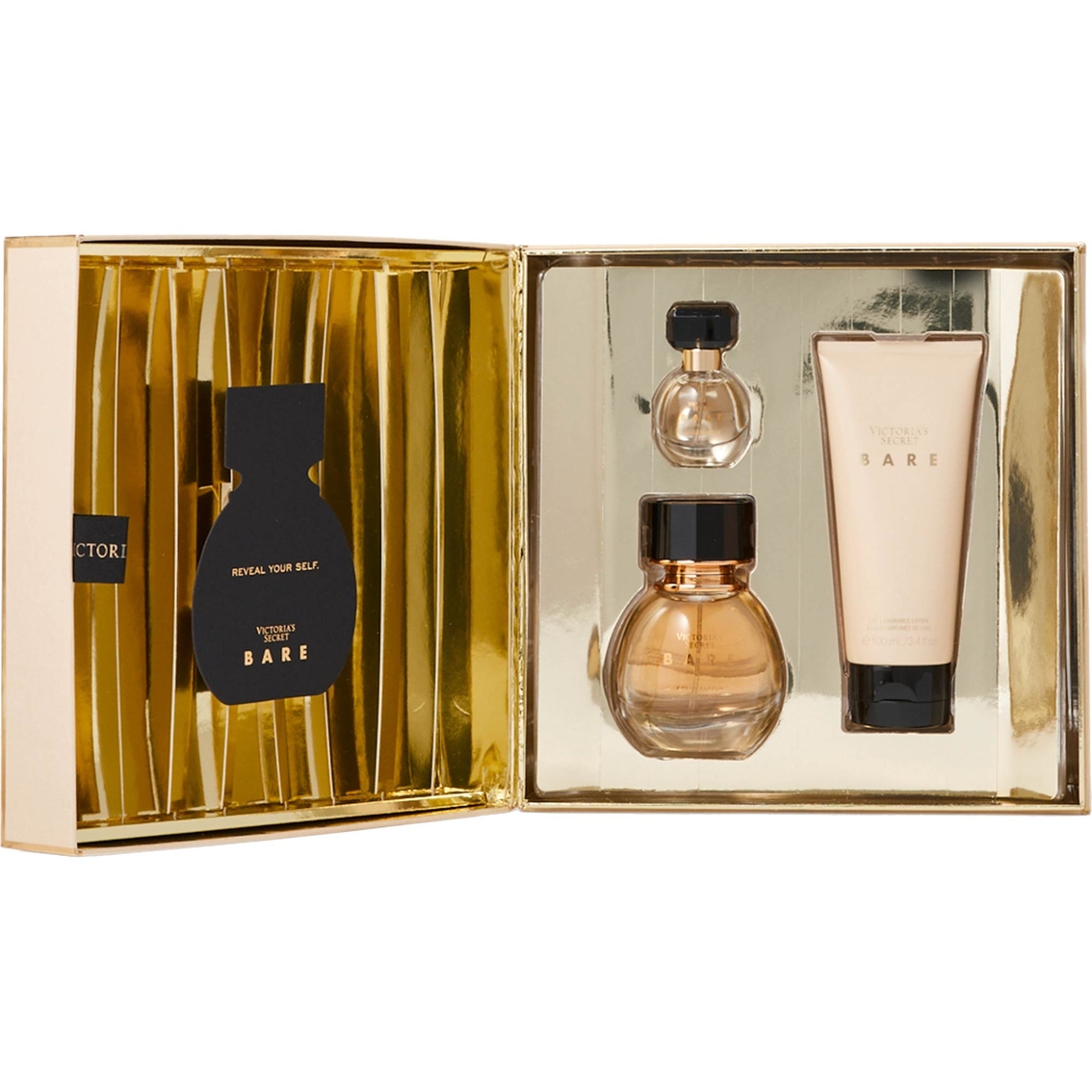 Victoria's Secret Bare Medium 3 Pc. Fragrance Box | Fragrance Gift Sets ...