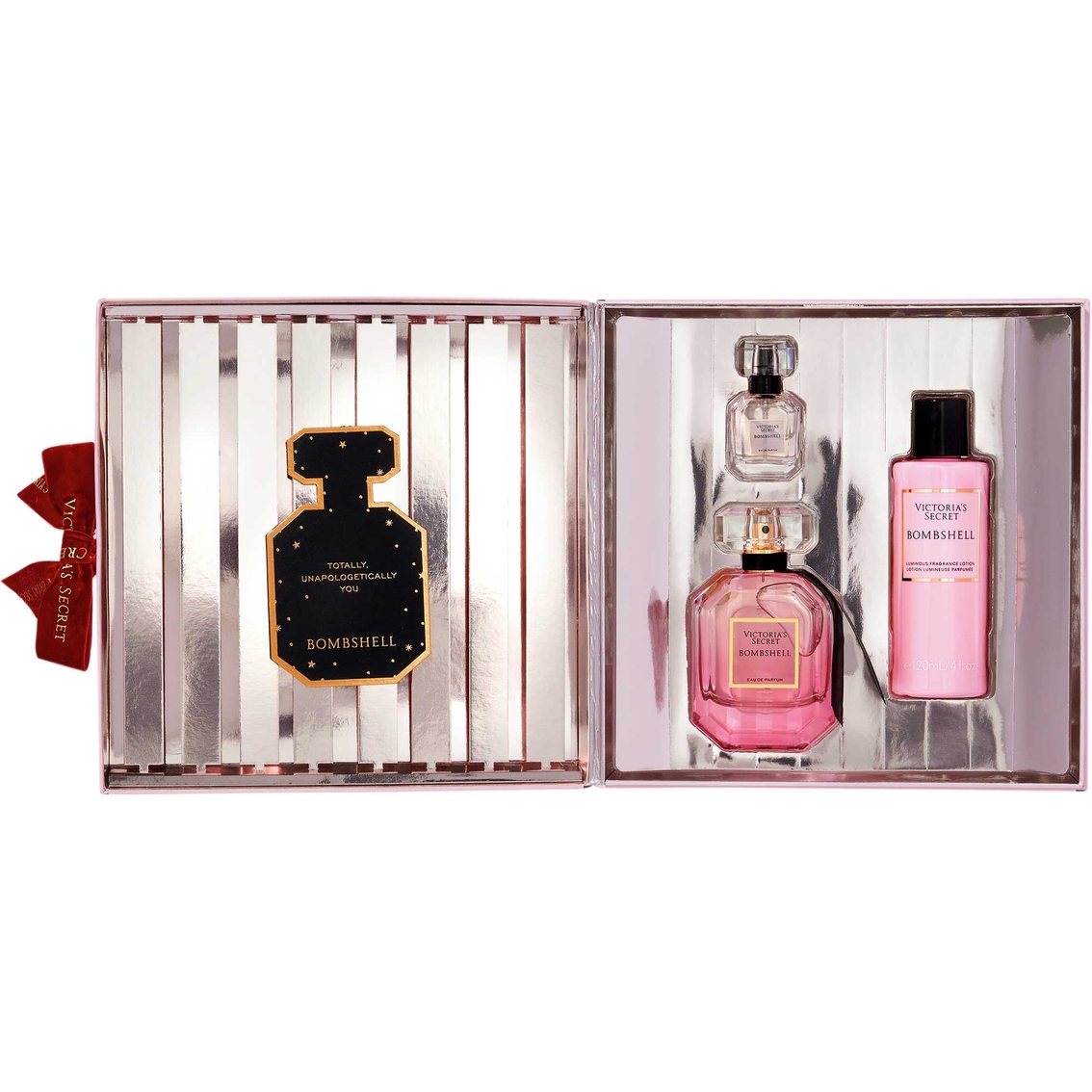 Victoria's Secret Bombshell Medium 3 pc. Fragrance Box - Image 2 of 2