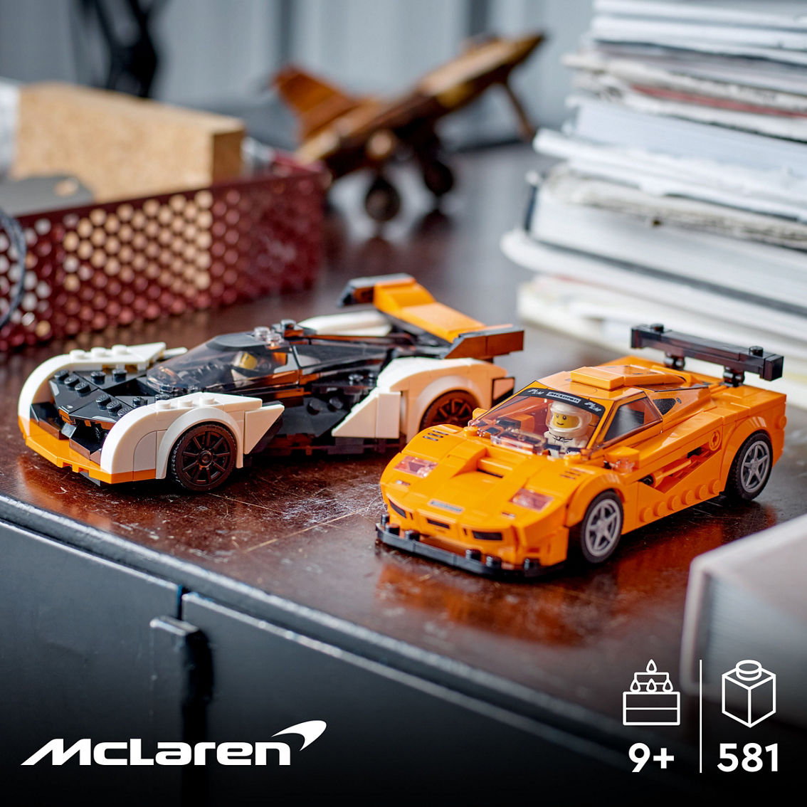 LEGO Speed Champions McLaren Solus GT and McLaren F1 LM 76918 - Image 4 of 7