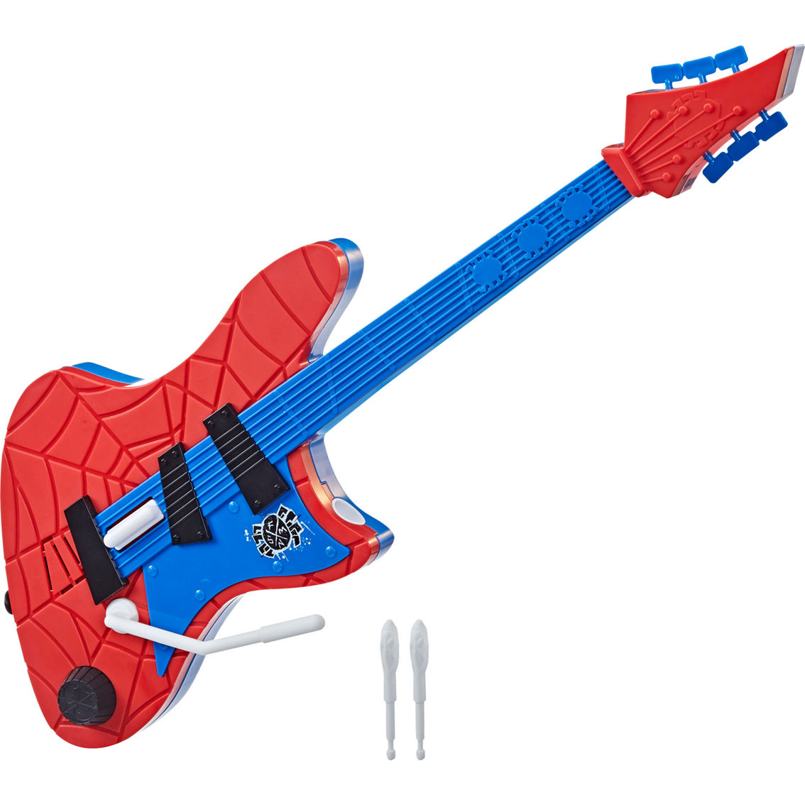 Marvel Spider-Man: Across the Spider-Verse Spider-Punk Web Blast Guitar - Image 2 of 2