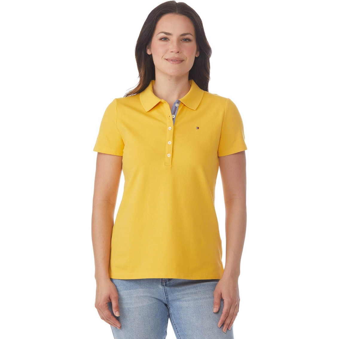 Tommy Hilfiger Solid Knit Polo | Tops | Clothing & Accessories | Shop ...