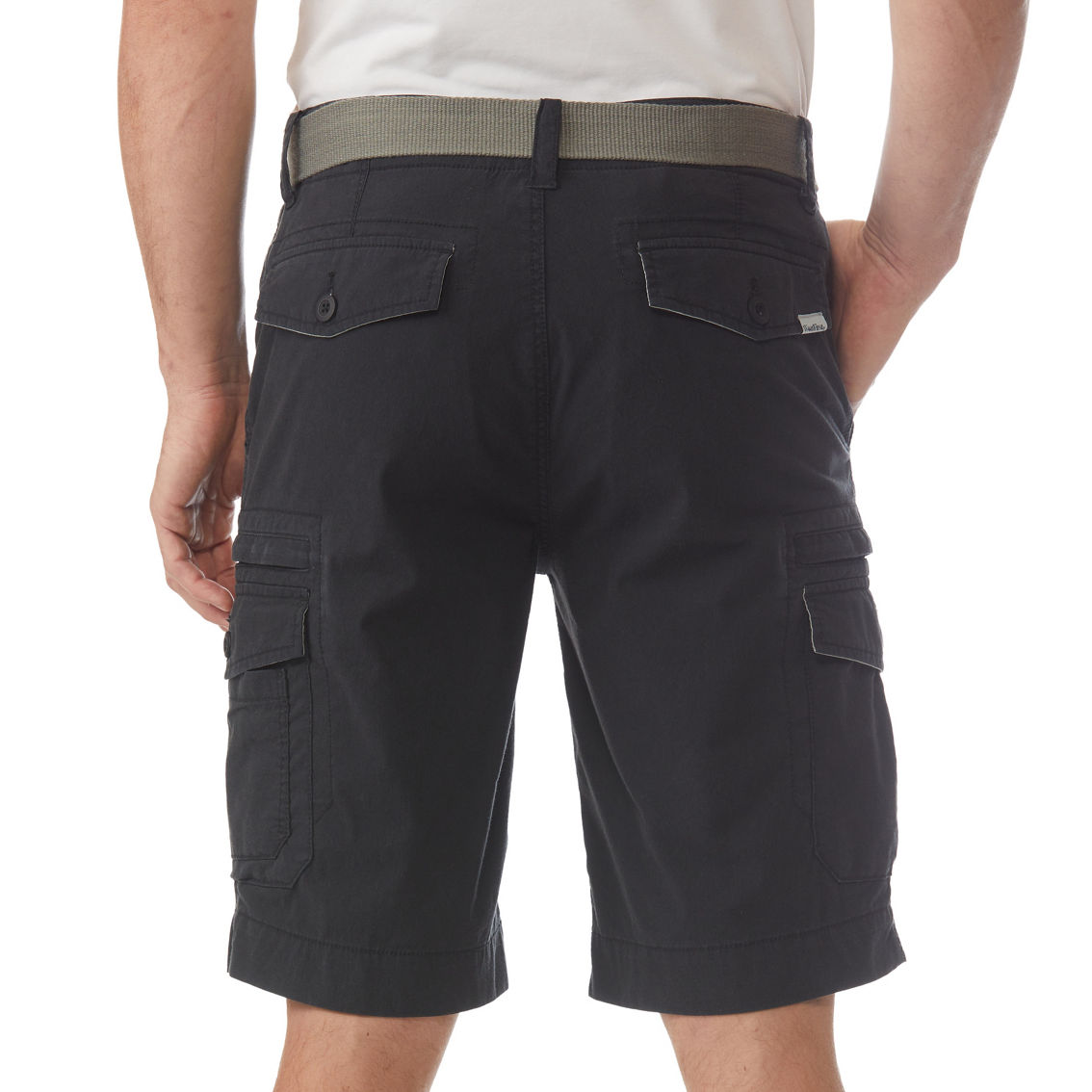Wearfirst Stretch Cotton Nylon Belted Cargo Shorts | Shorts | Clothing ...