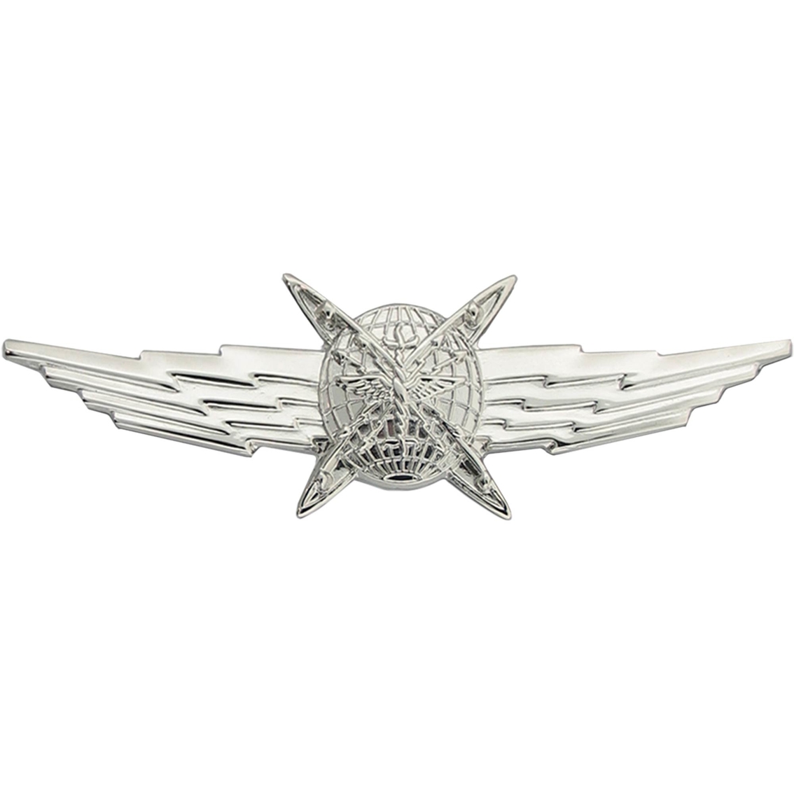 Air Force Badge Basic Cyberspace Operator, Mirror Finish, Midsize ...
