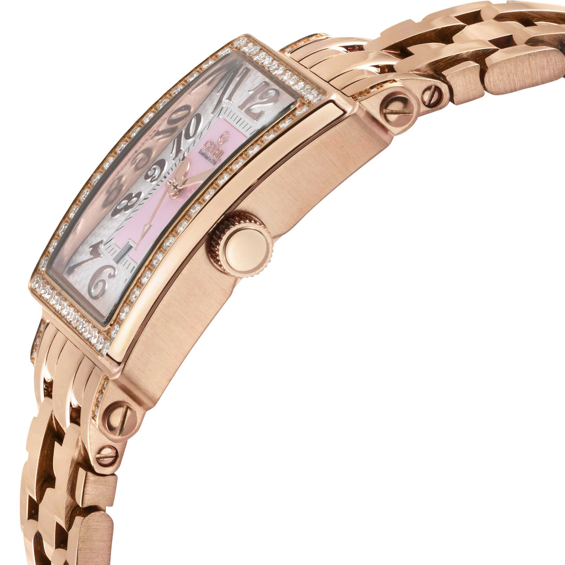 Gevril Women's Avenue of America Mini Swiss Quartz Diamonds 25mm Watch 7345RLB - Image 3 of 3