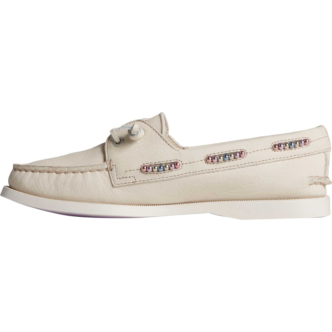 Sperry Women's Authentic Original 2 Eye Beaded Boat Shoes - Image 3 of 6
