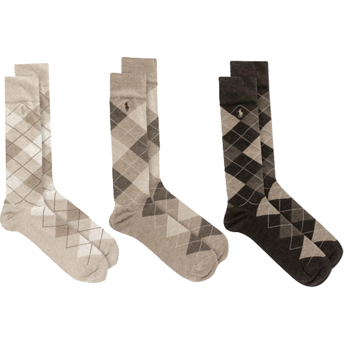 Polo Men's Argyle Slack Socks 3 Pk. | Socks | Clothing & Accessories ...