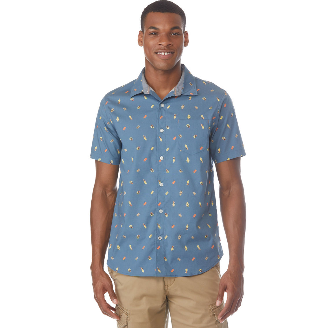 Unionbay Boardwalk Stretch Poplin Woven Shirt | Shirts | Clothing ...