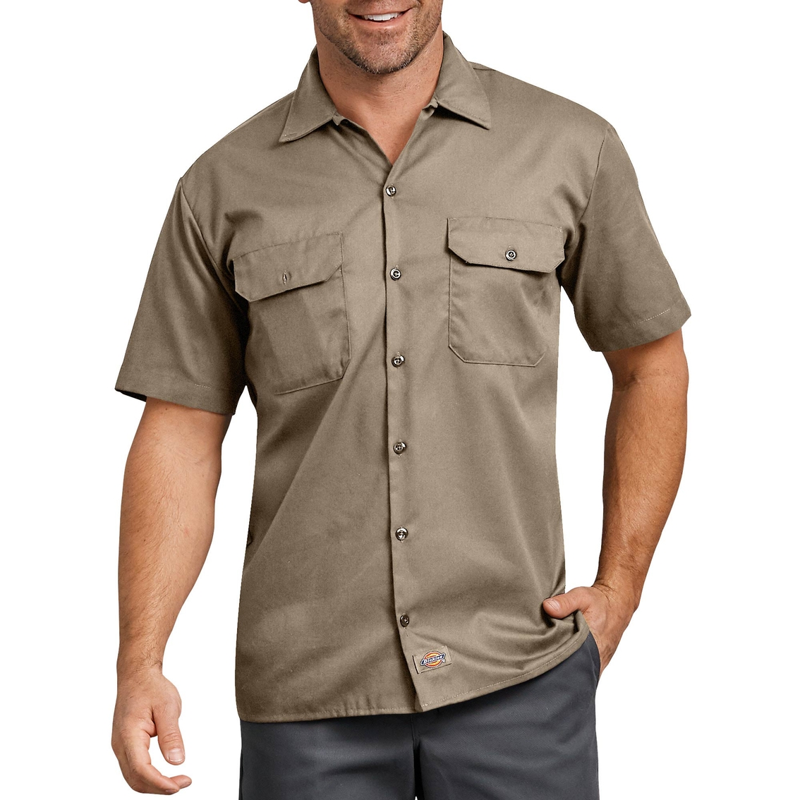 Dickies Relaxed Fit Work Shirt | Shirts | Clothing & Accessories | Shop ...