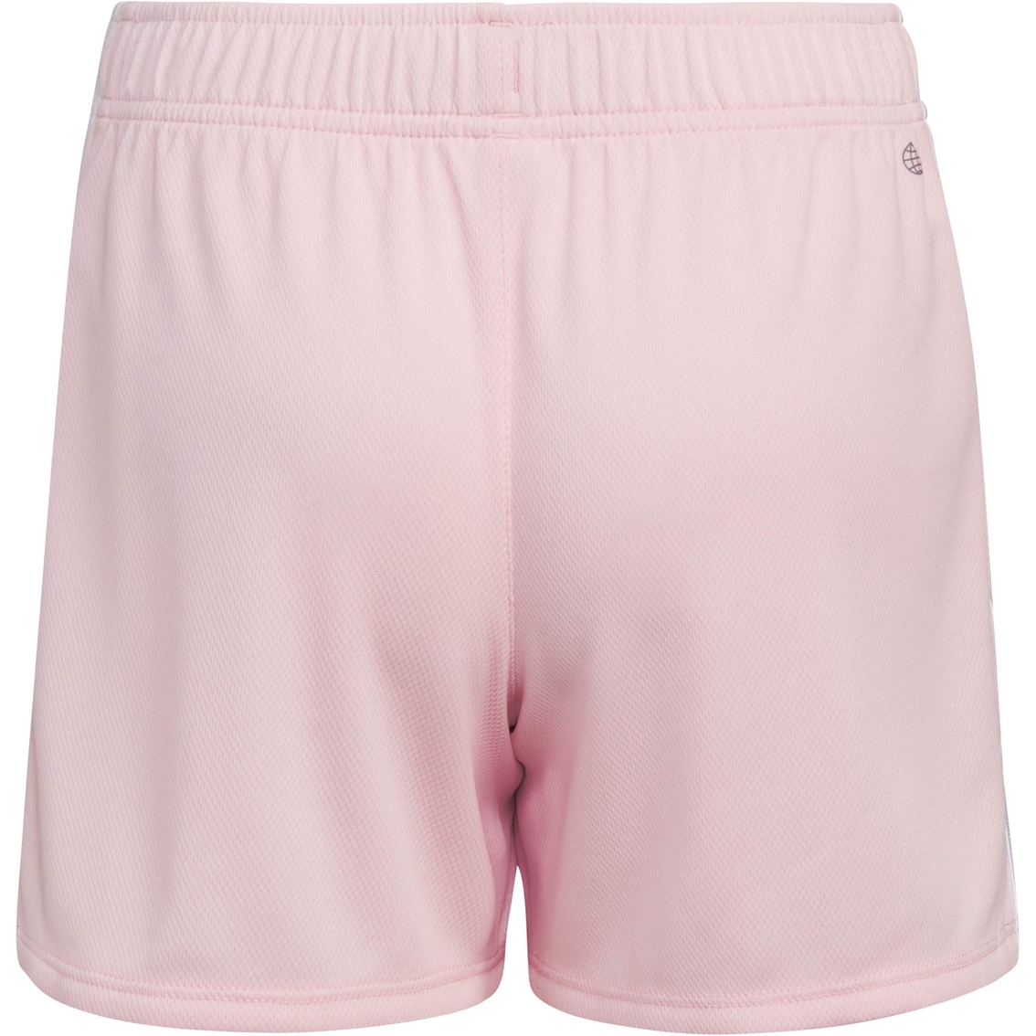 adidas Toddler Girls 3S Pacer Mesh Shorts - Image 2 of 3