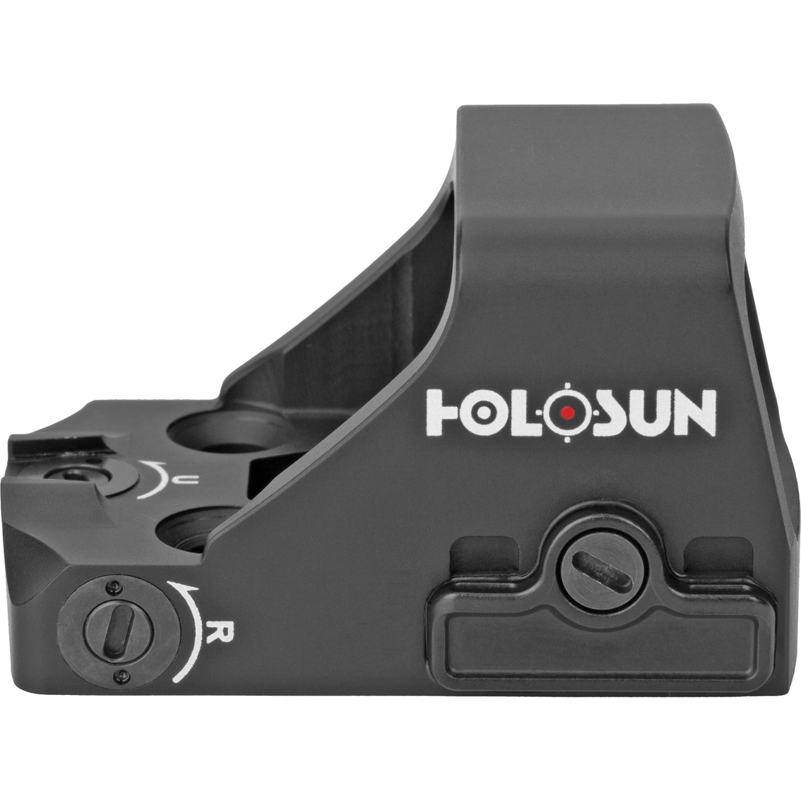 Holosun 407K-X2 1x 6 MOA Red Dot Side Battery Pistol Sight Black - Image 3 of 3