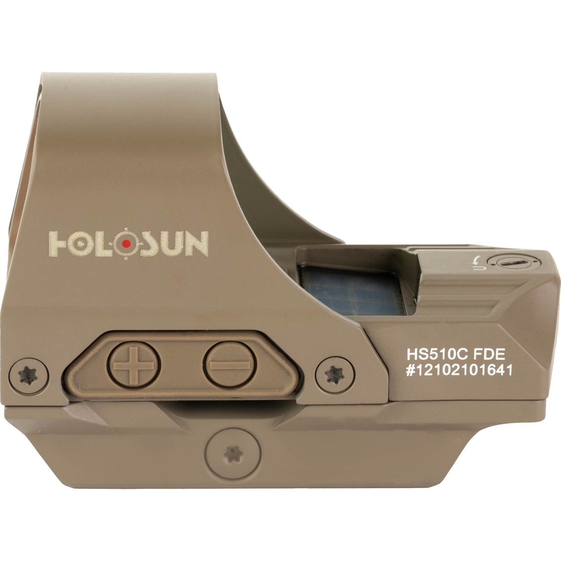 Holosun 510C Solar 1x 32 MOA Ring/2 MOA Dot Reflex Sight FDE - Image 3 of 3