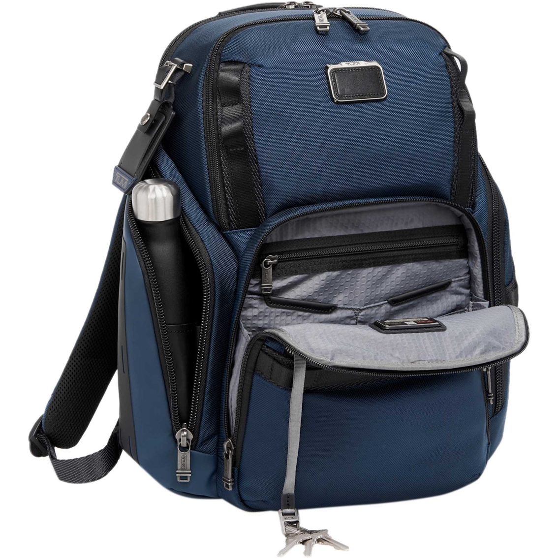 Tumi Search Backpack, Navy - Image 5 of 6