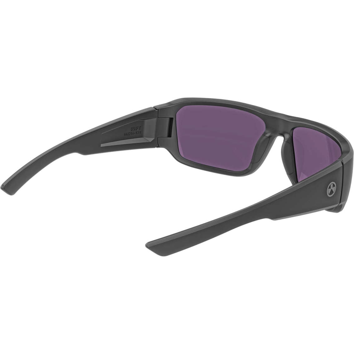 Magpul Rift Eyewear, Black Frame and Polarized Violet Lens with Green Mirror - Image 2 of 2