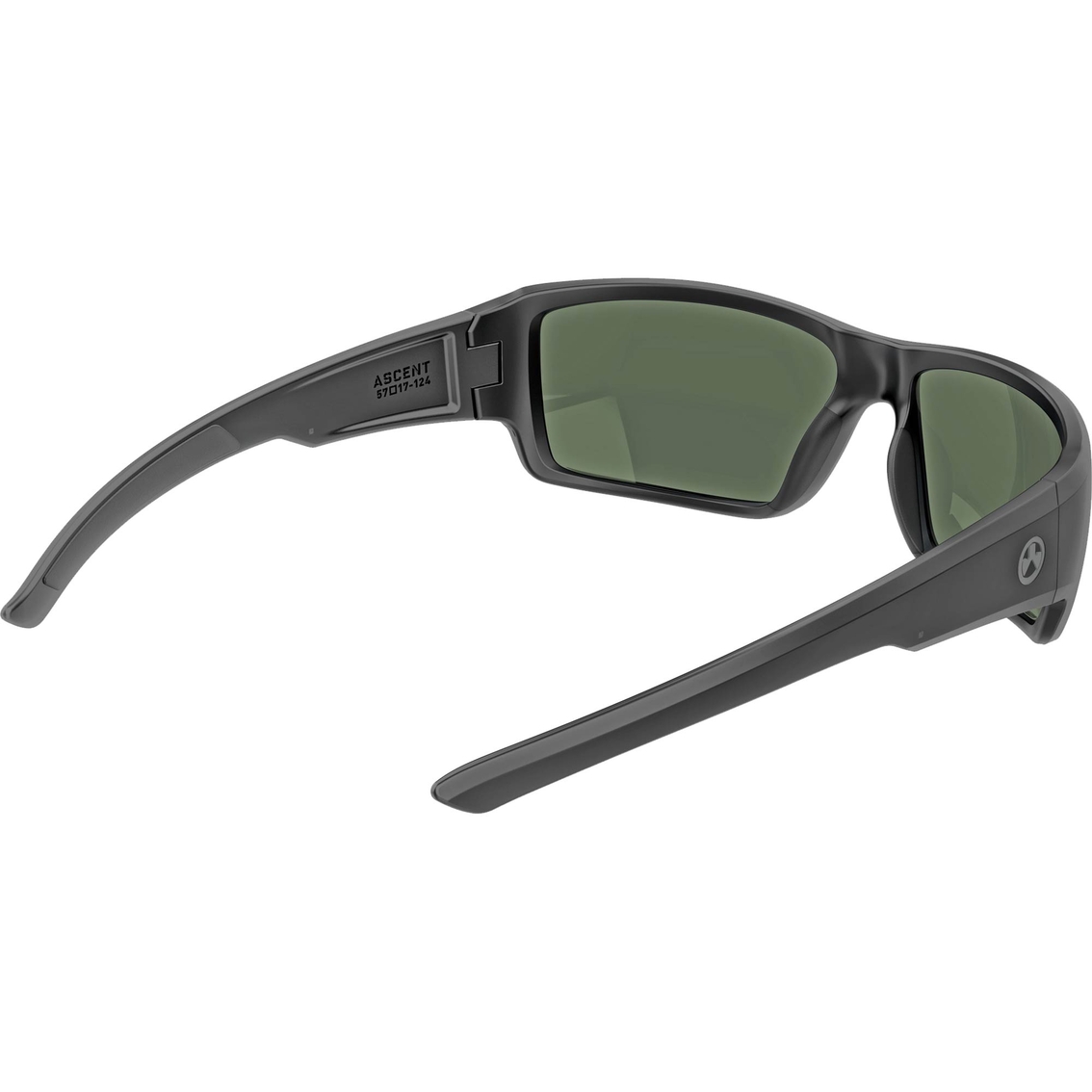 Magpul Ascent Eyewear Black Frame Polarized Gray/Green Lens - Image 2 of 2