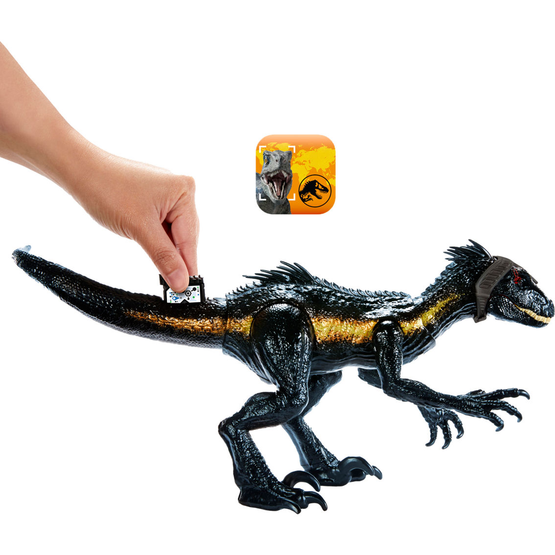 Jurassic World Fierce Changers Chase 'N Roar Tyrannosaurus Rex Toy - Image 5 of 6