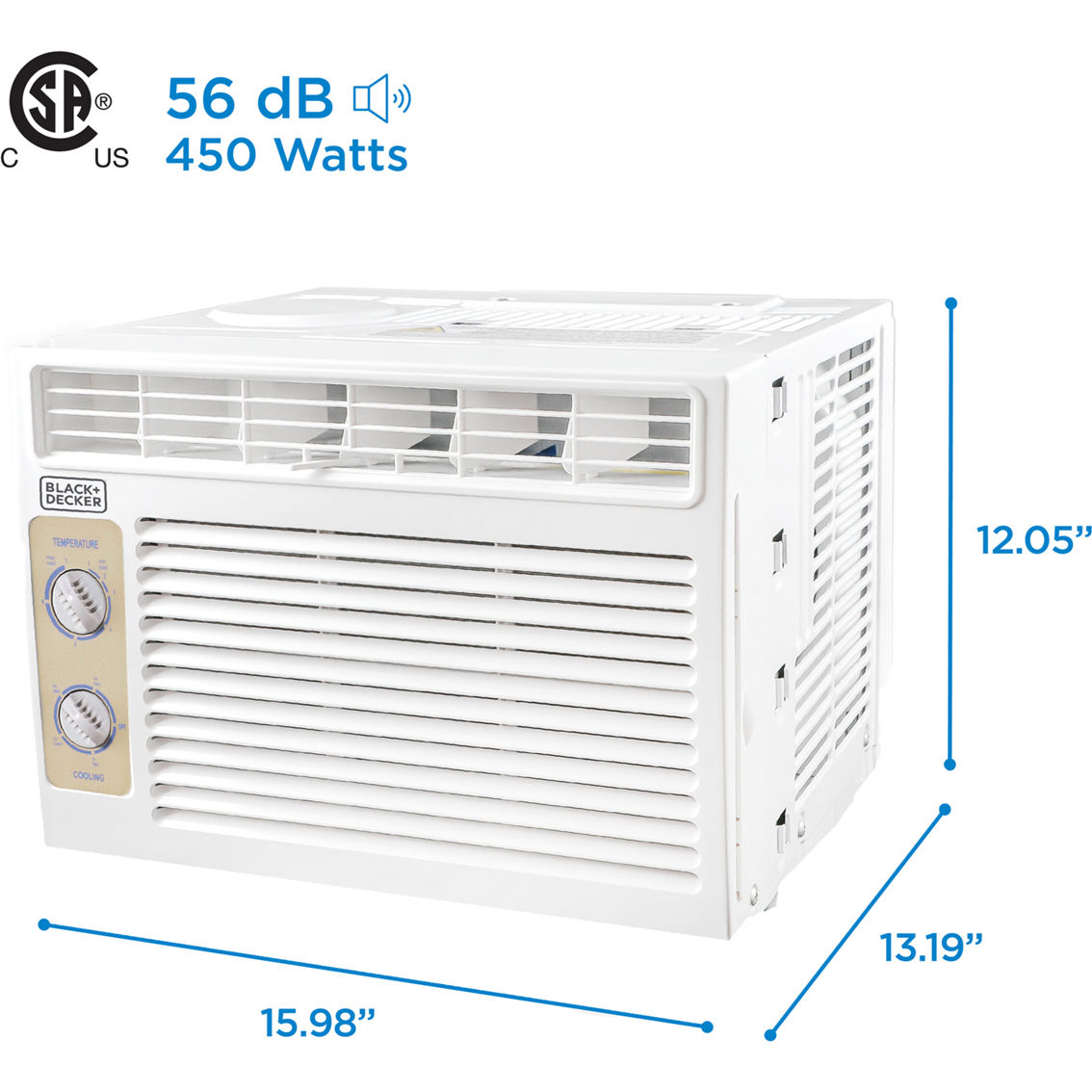 Black + Decker 5,000 BTU (SACC/CEC) Window Air Conditioner - Image 2 of 6