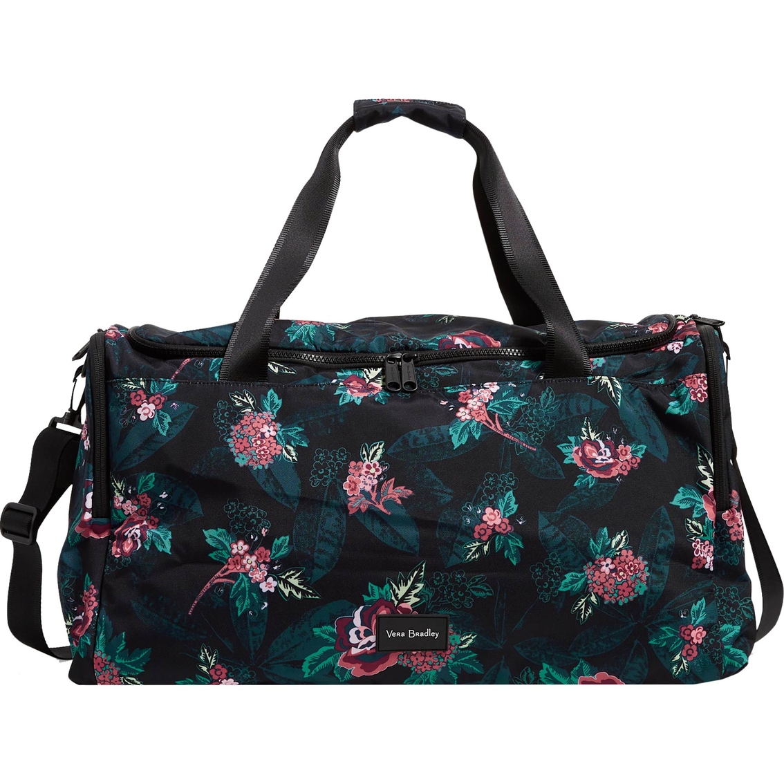 Vera Bradley Reactive Travel Duffel, Rose Foliage | Luggage | Clothing ...