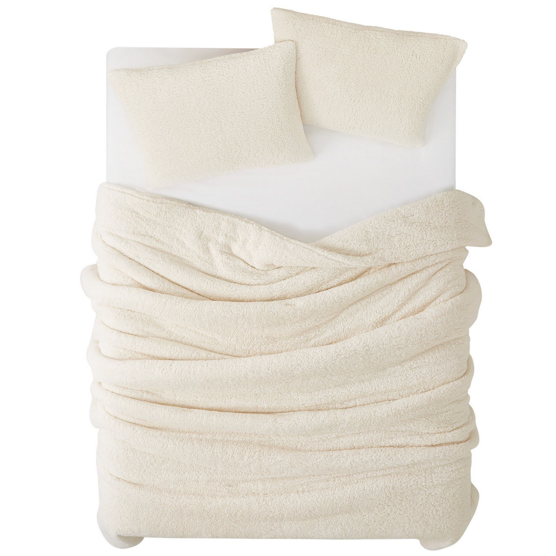 Brooklyn Loom Marshmallow Sherpa Comforter Set - Image 2 of 5