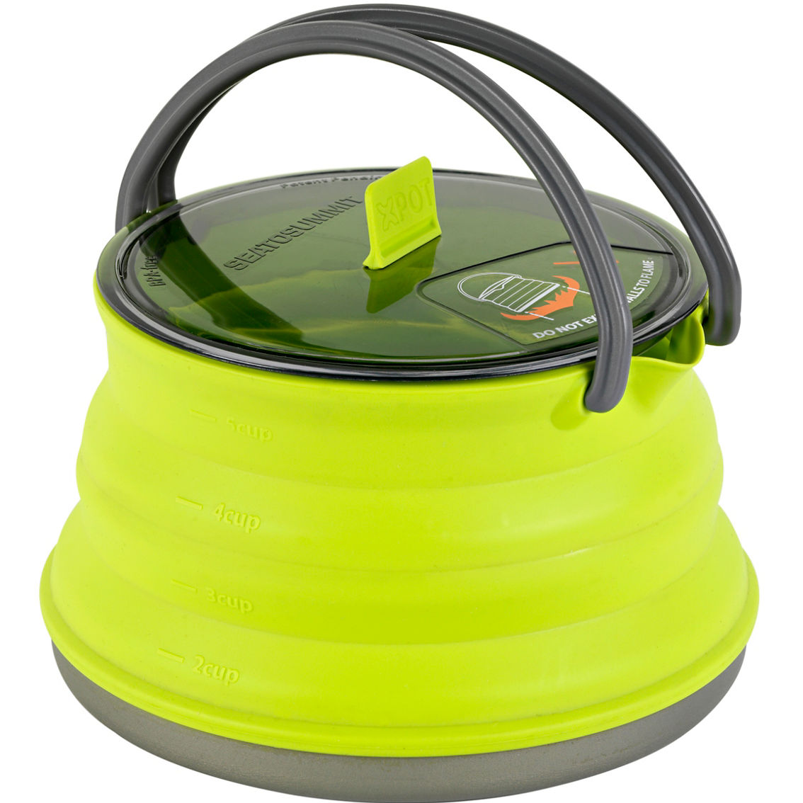Sea to Summit X-Kettle, 1.3L, Lime - Image 3 of 4