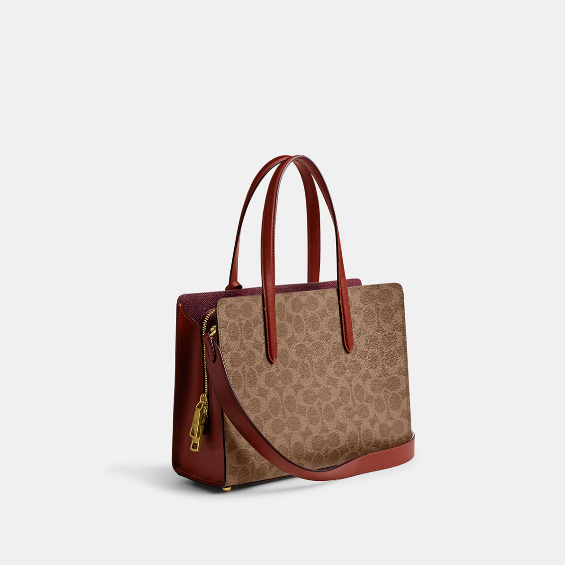 Coach Coated Canvas Signature Carter Carryall | Totes & Shoppers ...