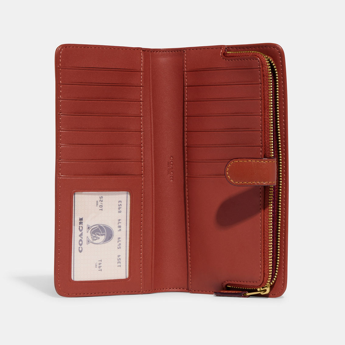 COACH Coated Canvas Signature Skinny Wallet - Image 3 of 3