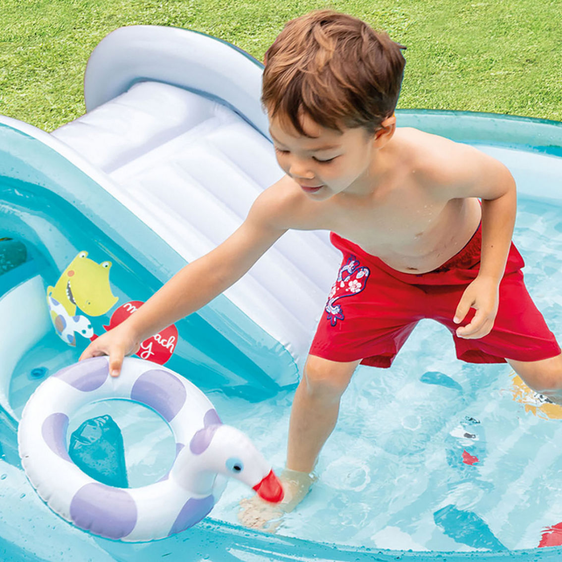 Intex Gator Inflatable Pool Play Center - Image 5 of 6
