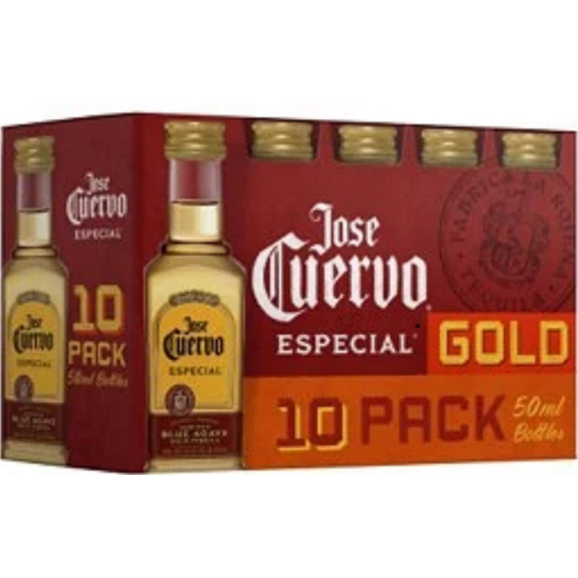 Jose Cuervo Gold 50ml 10 Pk. | Spirits | Class Six | Shop The Exchange