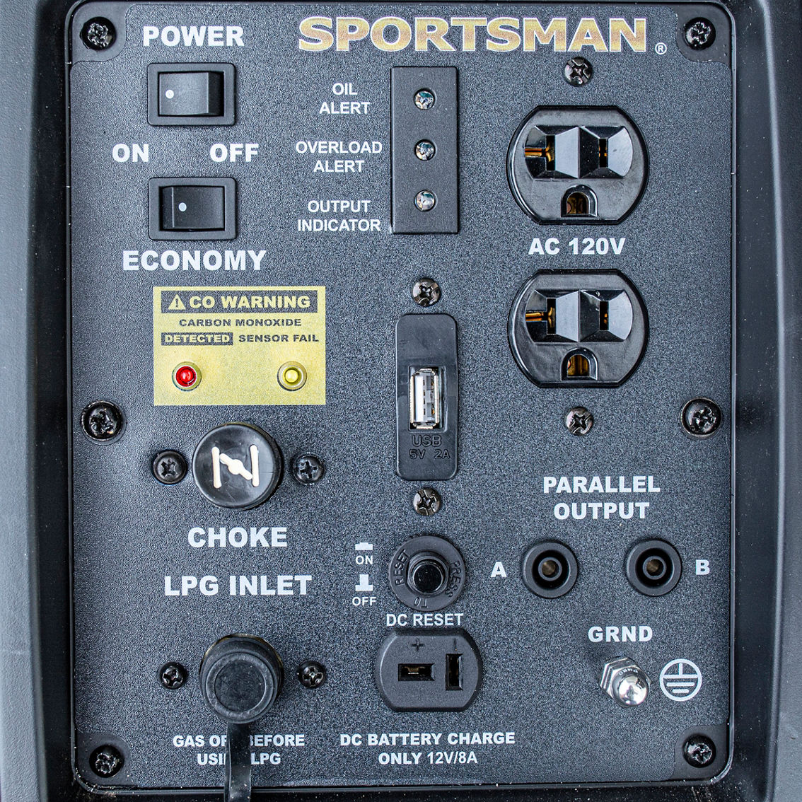 Sportsman 2200 Surge Watts Dual Fuel Portable Inverter Generator - Image 3 of 5