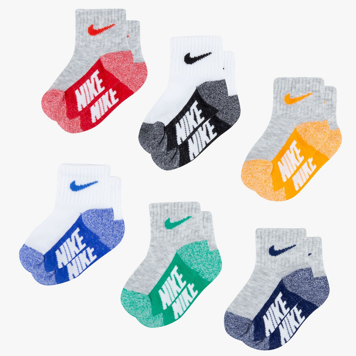 Nike Toddler Boys 6 Pk. Logo Socks | Toddler Boys 2t-5t | Clothing ...