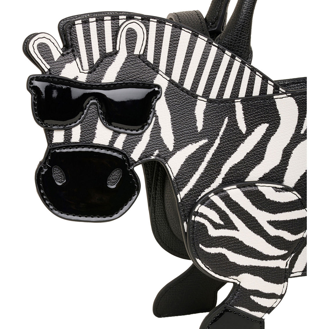 Karl Lagerfeld Ikons Satchel Zebra - Image 2 of 5