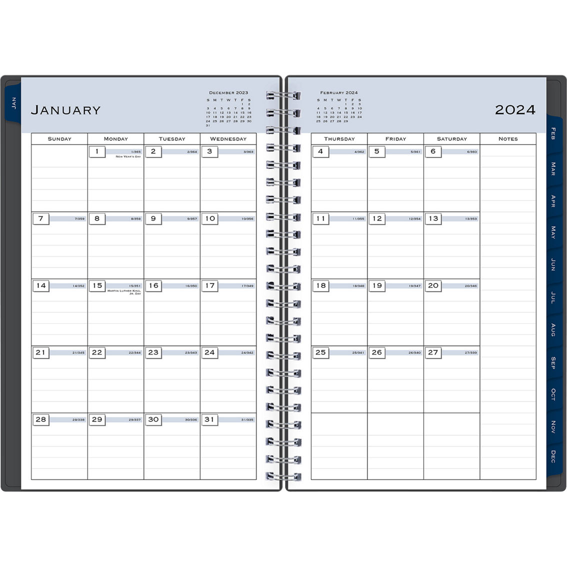 Bluesky 5 x 8 in. 2024 Planning Calendar - Image 3 of 6