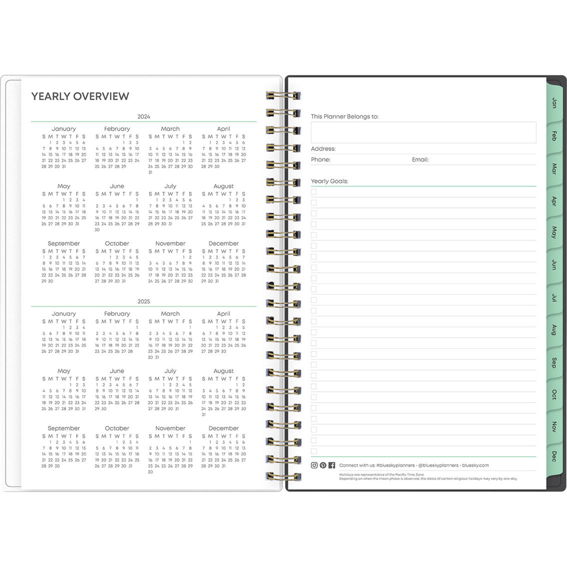 Bluesky Planning Calendar, Sophie Floral Pattern - Image 4 of 8