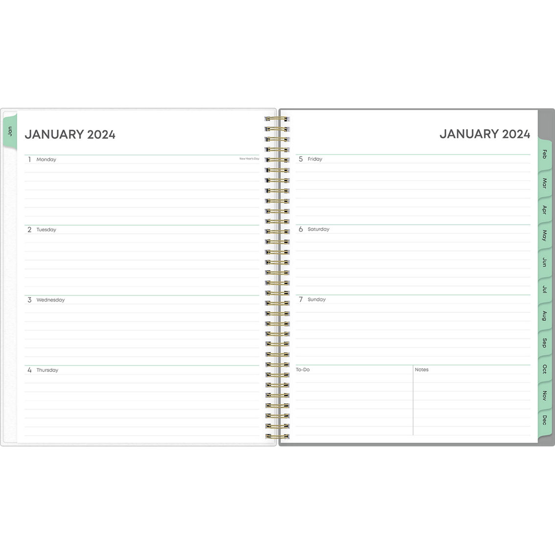 Bluesky 2024 Sophie Frosted 8.5 in. x 11 in. Planning Calendar - Image 2 of 8