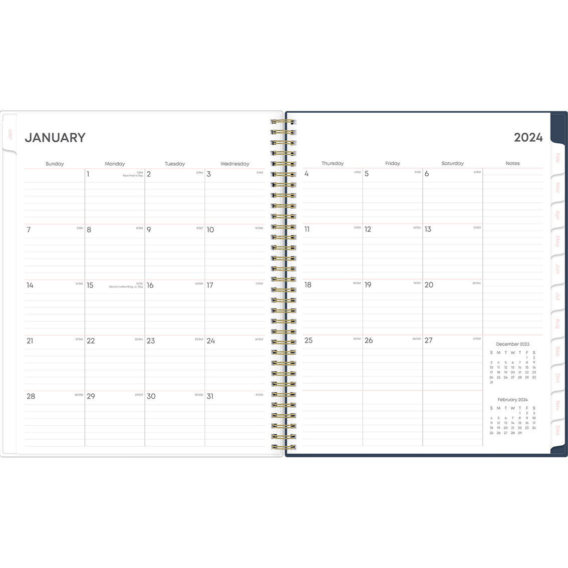 Bluesky 8.5 in. x 11 in. 2024 Planning Calendar - Image 3 of 8