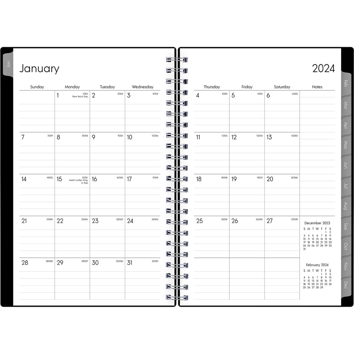 Bluesky 5 x 8 in. 2024 Planning Calendar - Image 3 of 8