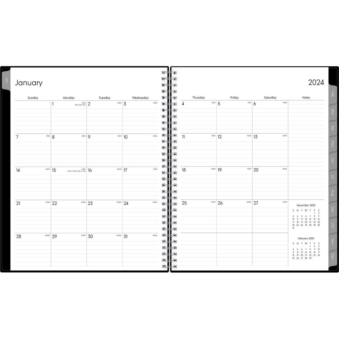 Bluesky 8.5 x 11 in. 2024 Planning Calendar - Image 4 of 8