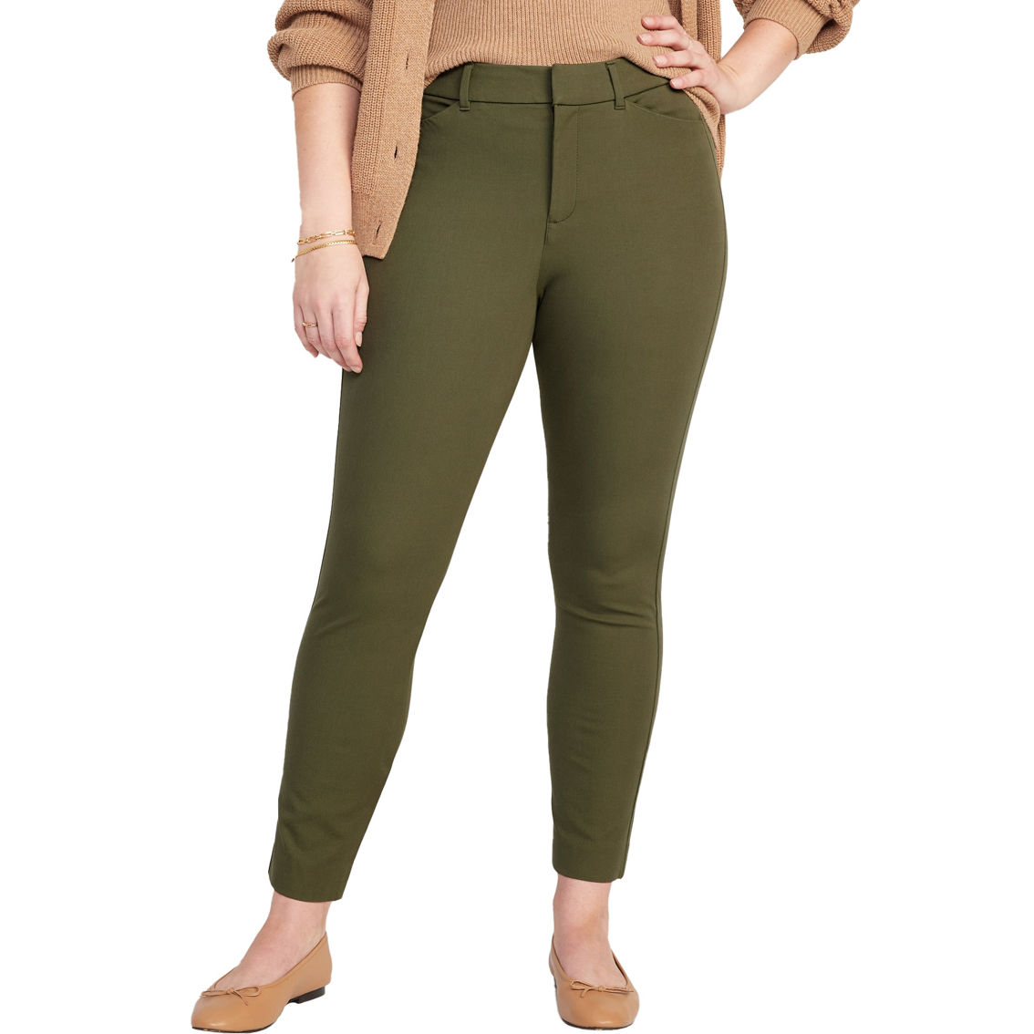 Old Navy Plus Size High Rise Pixie Ankle Pants, Pants