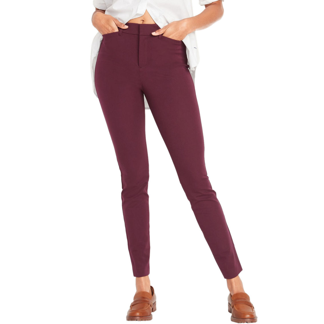 Old Navy High Rise Pixie Ankle Pants, Pants, Clothing & Accessories