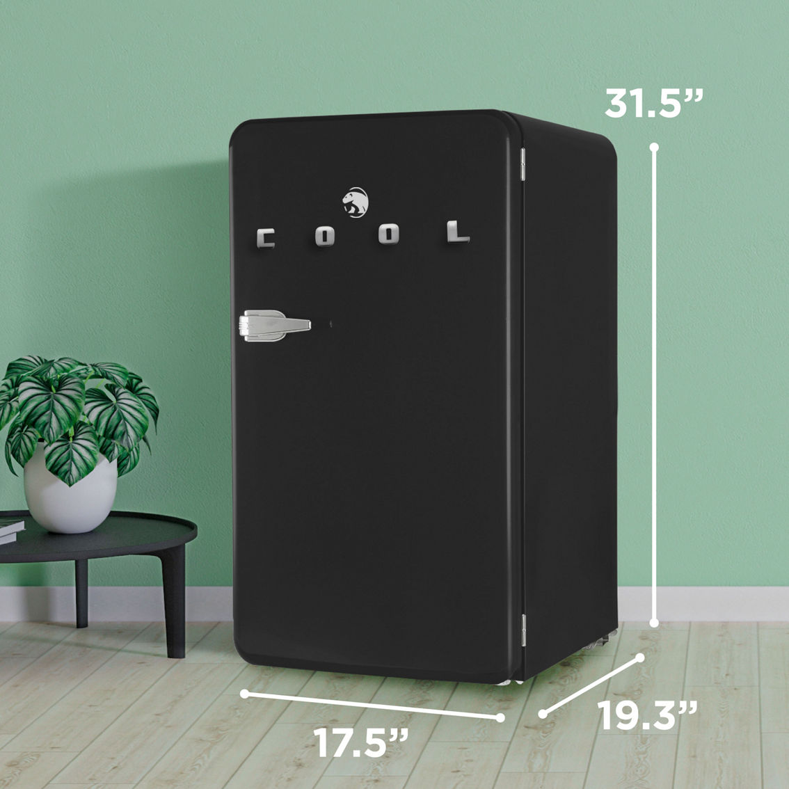 Commercial Cool 3.2 Cubic Foot Retro Refrigerator - Image 2 of 7