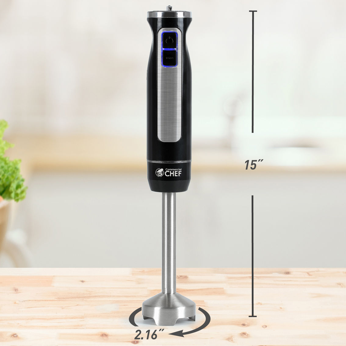 Commercial Chef Immersion Multi Purpose Hand Blender | Mixers ...
