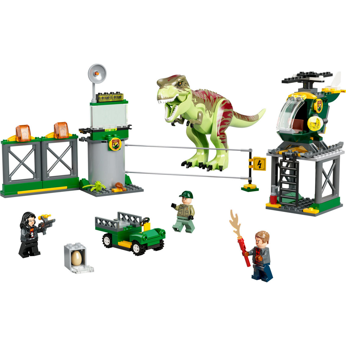 LEGO Jurassic World T. Rex Dinosaur Breakout 76944 - Image 4 of 8