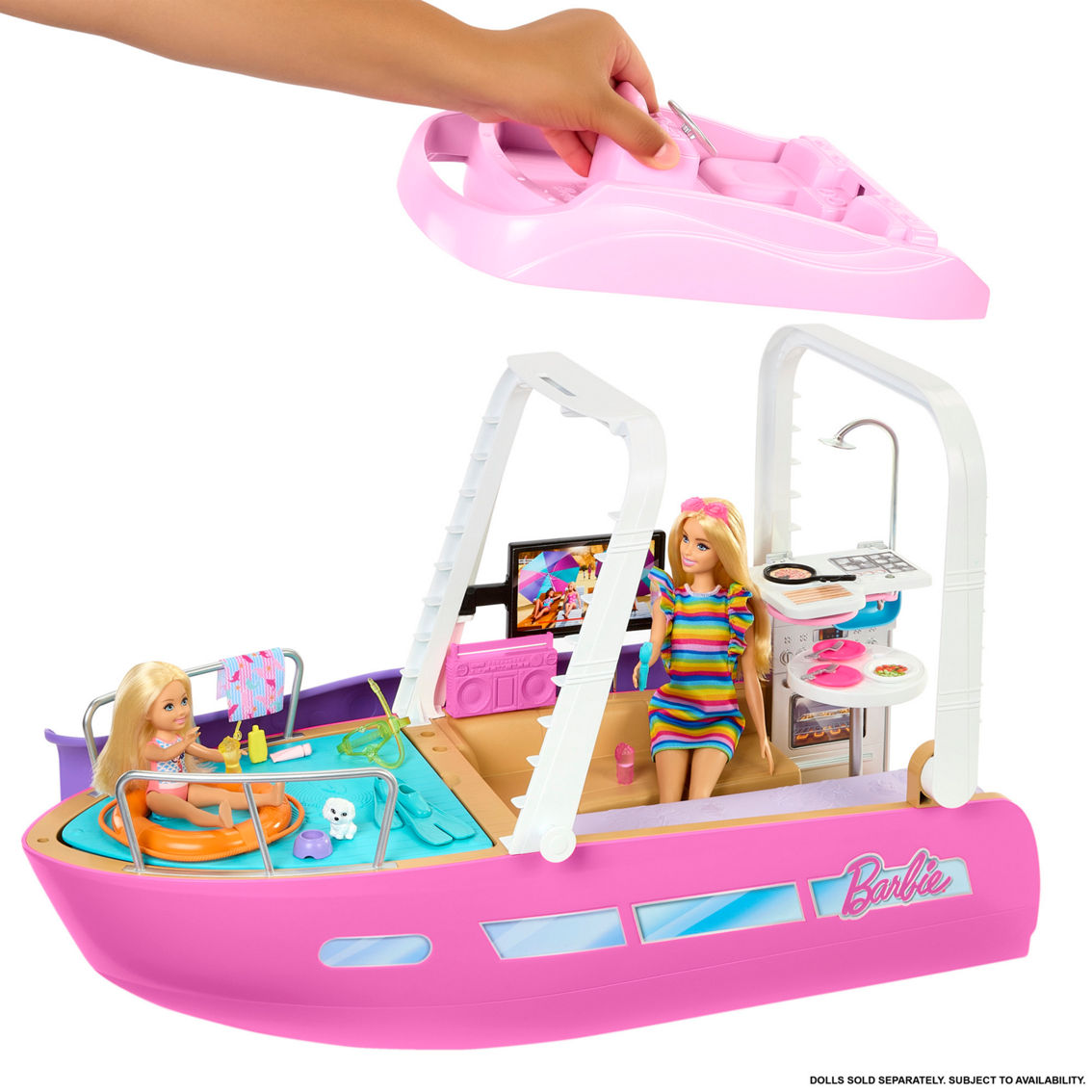 Barbie Dream Boat Playset, Doll Accessories, Baby & Toys