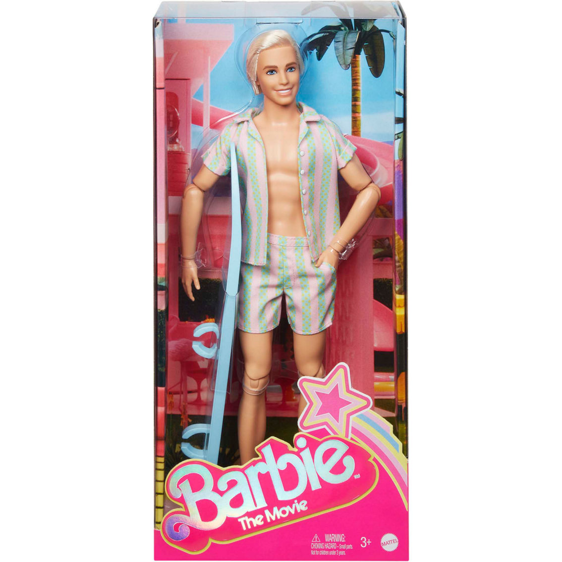 Mattel Barbie Movie Ken Doll, Striped Outfit, Dolls, Baby & Toys