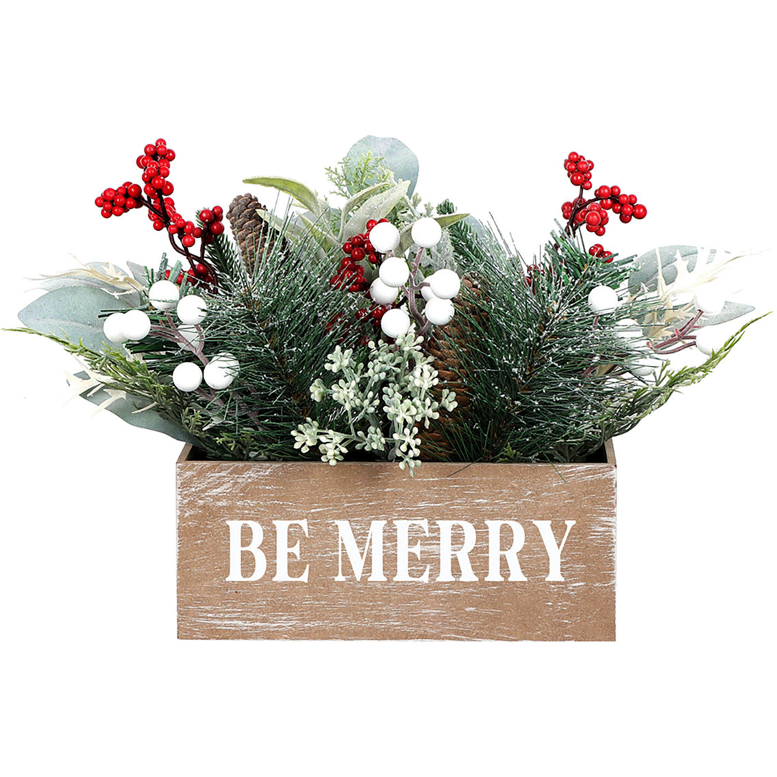 Ice Design Factory Be Merry Christmas Tabletop Arrangement | Christmas ...
