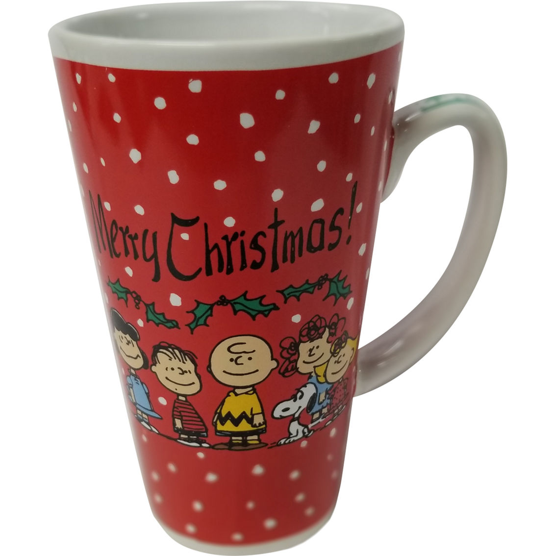 Peanuts Christmas Best Friend 16 Oz. Latte Cup, Glasses & Drinkware, Household