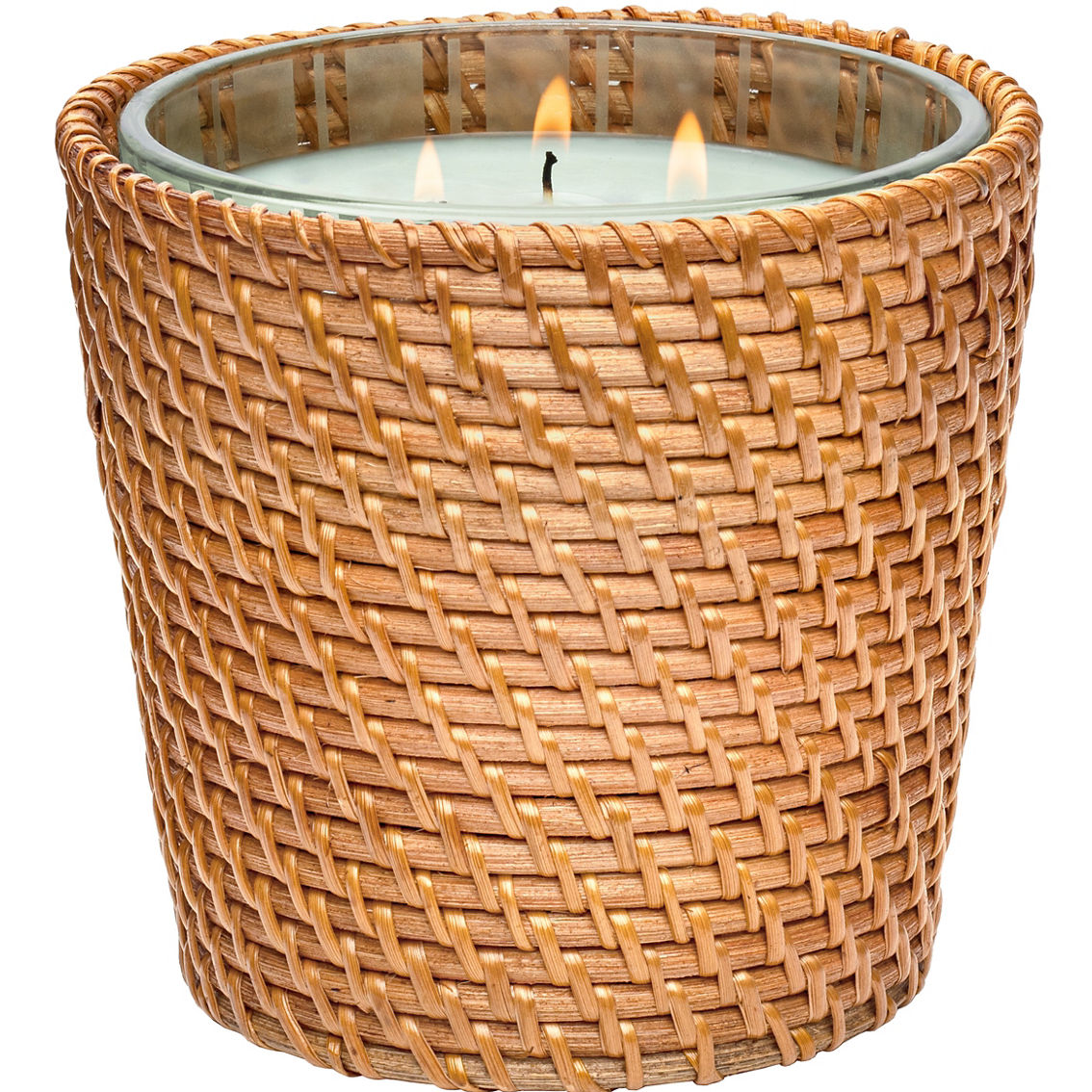 Nest New York Rattan Driftwood & Chamomile 3-Wick Candle - Image 2 of 6