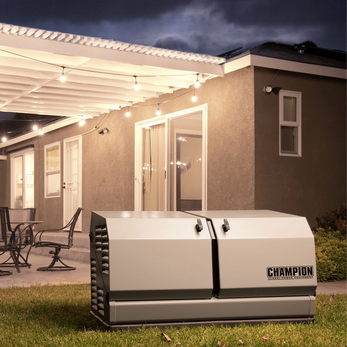 Champion 14kW aXis Home Standby Generator System with 200-Amp Auto Transfer Switch - Image 6 of 8